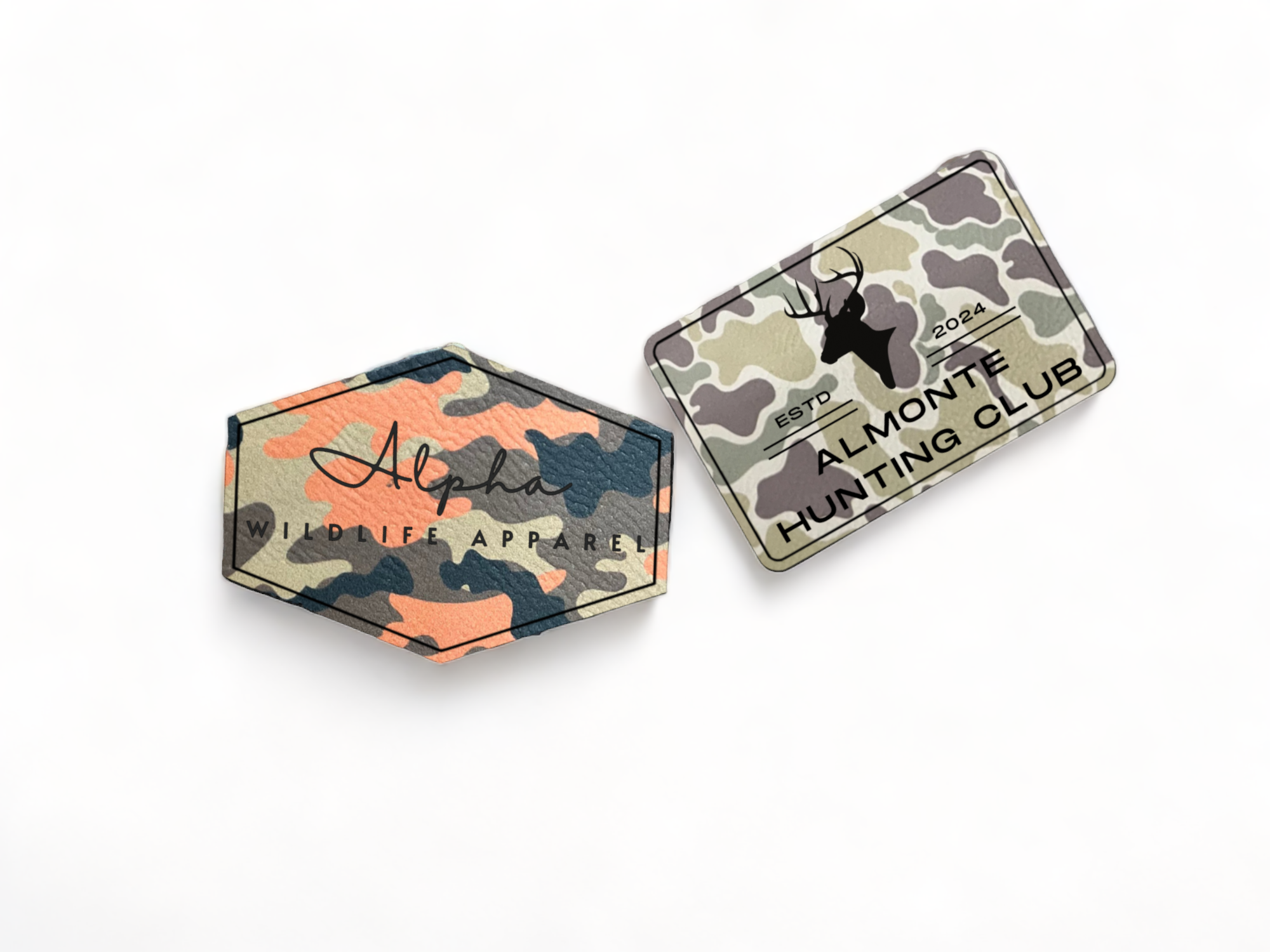 Camo Iron-On Patches
